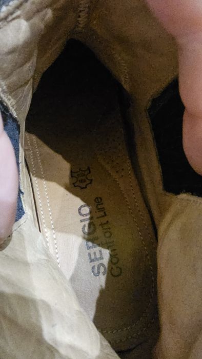 Кожаные ботинки-челси/Испания/40р.