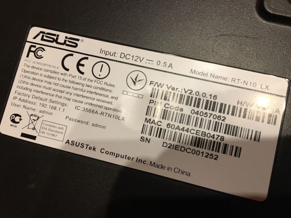 Router ASUS RT-N10E (RT-N10 LX)