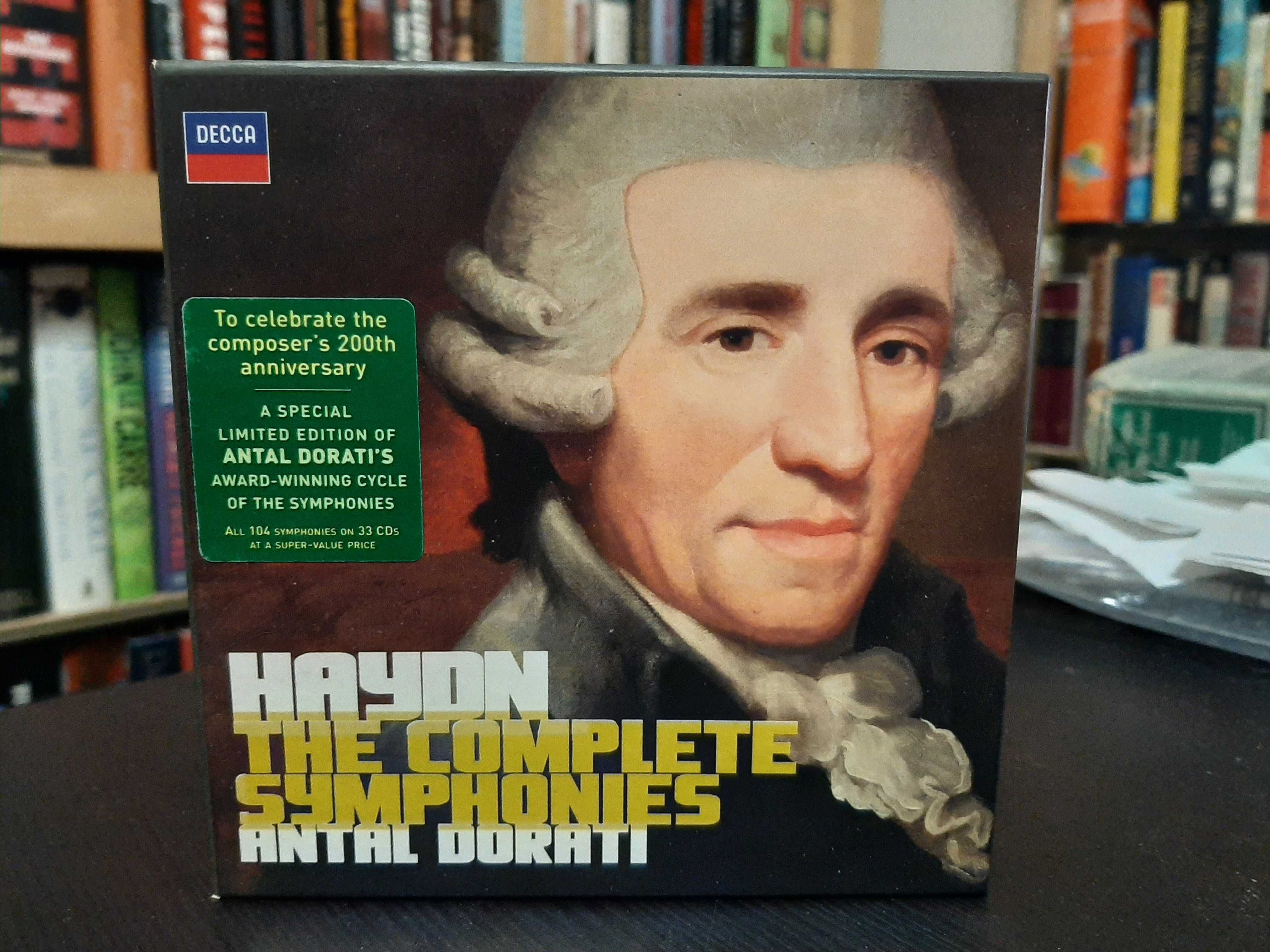 Haydn – The Complete Symphonies – Antal Dorati – 33 cds