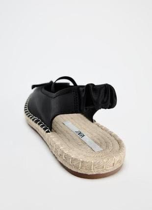 Эспадрильи черные Zara 38 р.