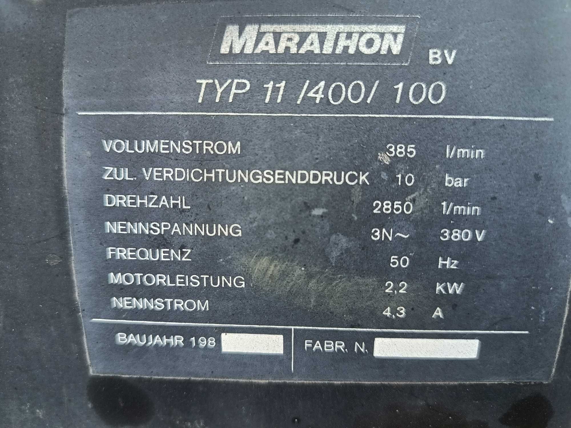 Kompresor,sprężarka 100l. 380 v.-3 kw.