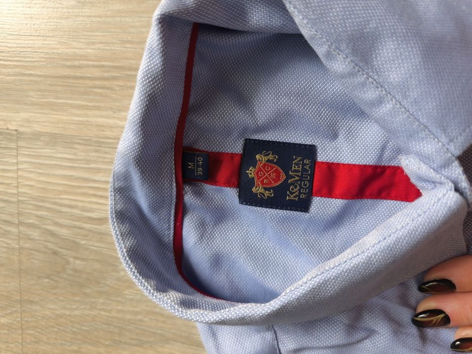 Męska koszulka z długim rękawem