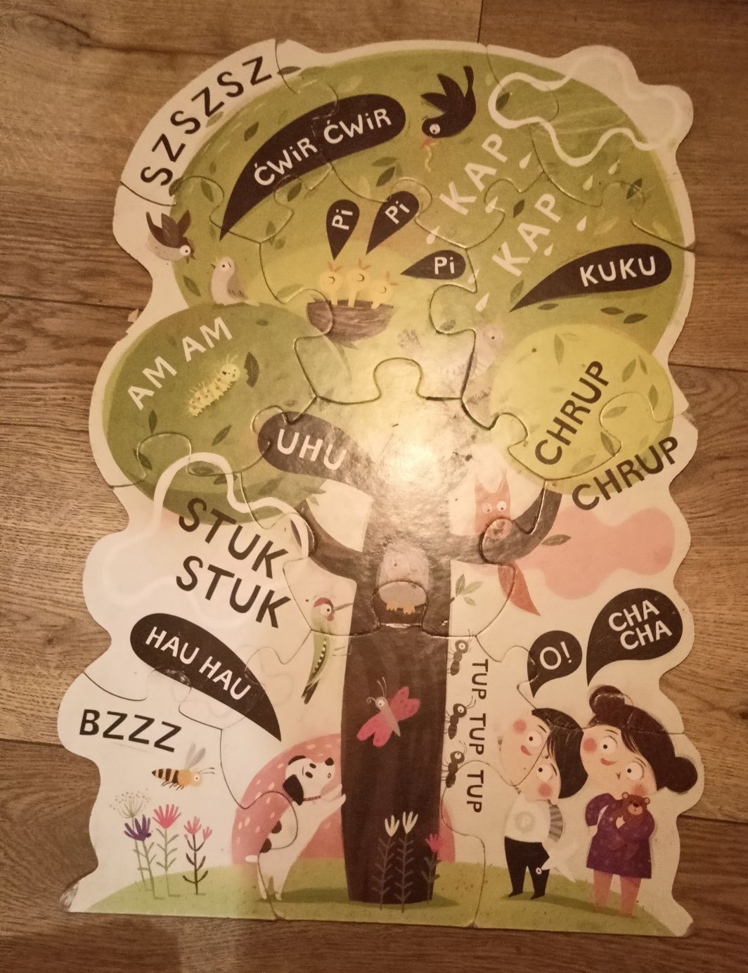 Puzzle Pucio/ drzewo