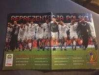 Plakat Reprezentacji Polski z mundialu Korea Japonia 2002 rok.