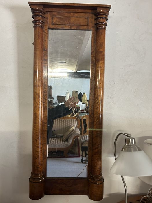 Lustro Biedermeier plus szafeczka