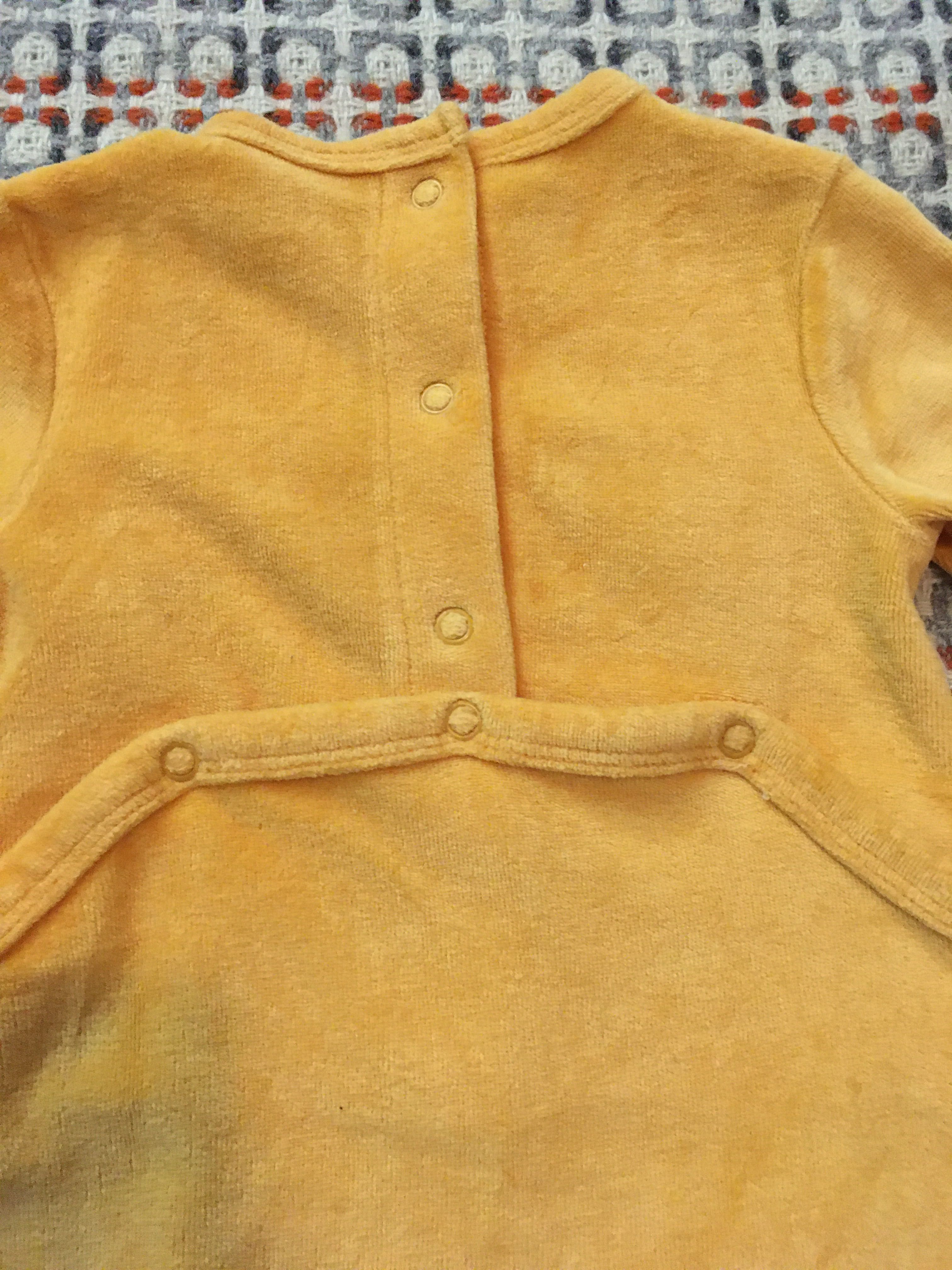 Babygrow Para Bebé “Urso” laranja