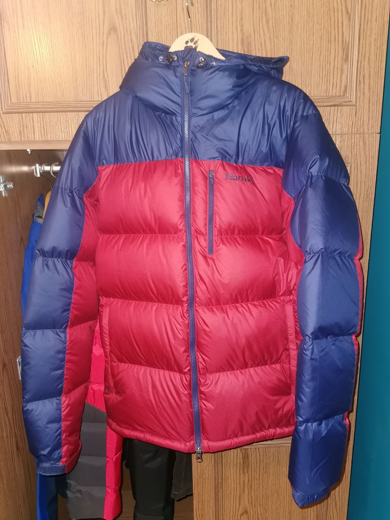 Kurtka puchowa Marmot Guides Down Hoody - port royal/arctic navy XL
