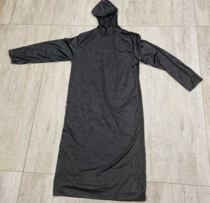 Sukienka 44 2xl czarownica czarna wdowa widmo strój Halloween