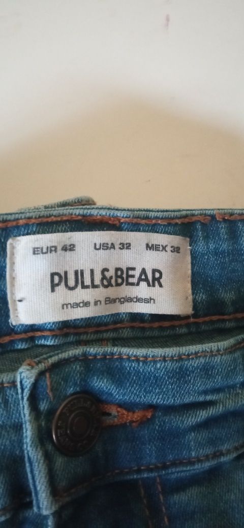 Spodnie jeansowe męskie Pull&bear 32/42