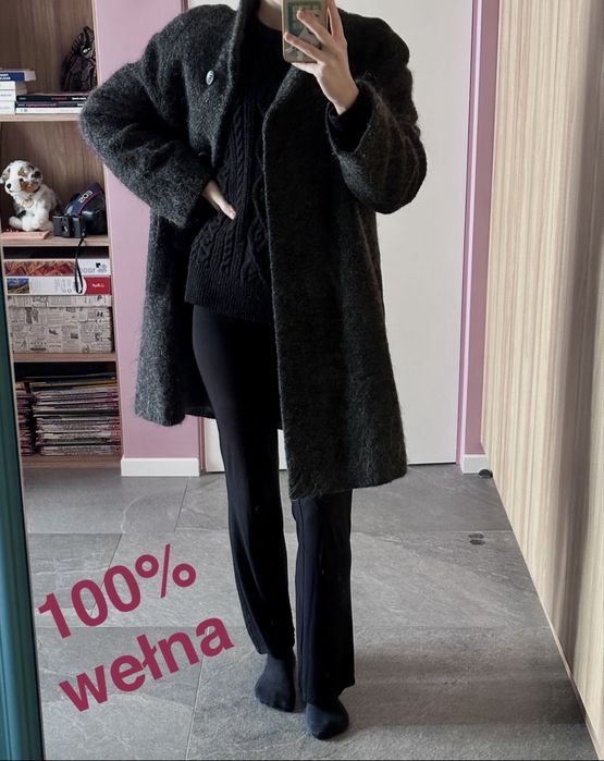 Wełniany płaszcz Patrizia Aryton