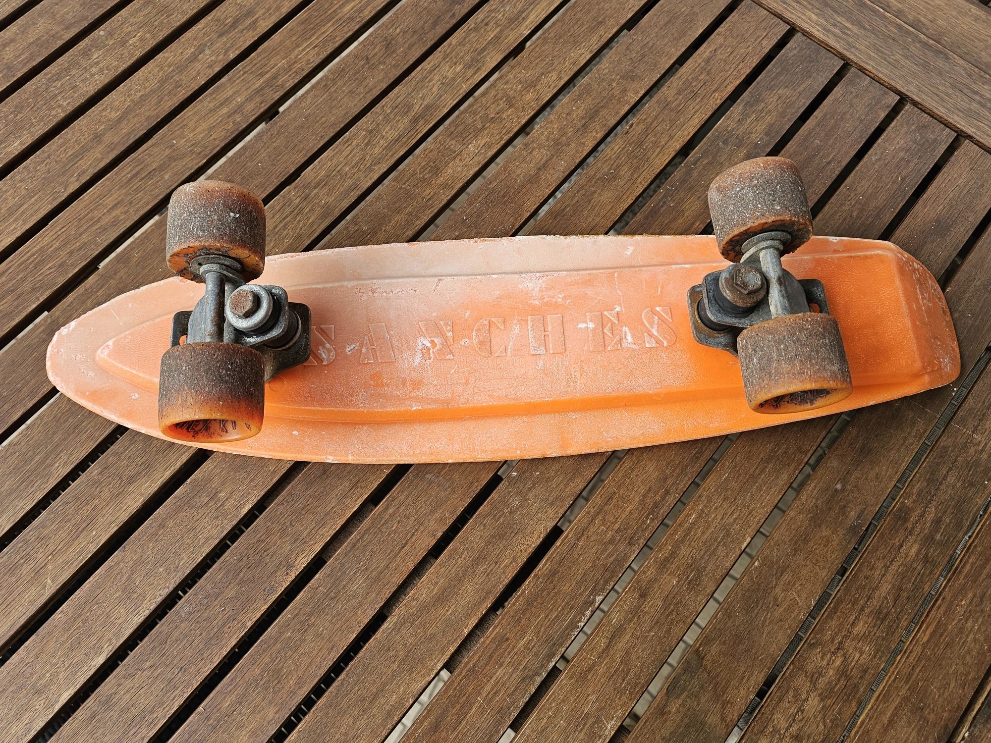 Skate vintage Sanches para desocupar