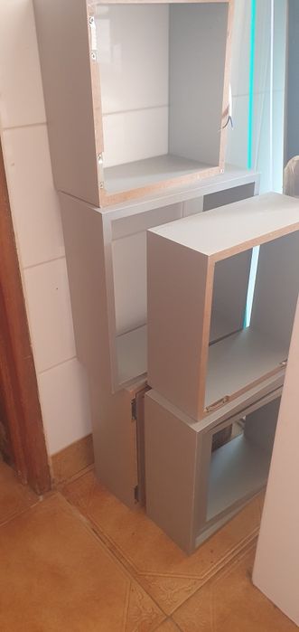 Conjunto de 9 cubos de parede
