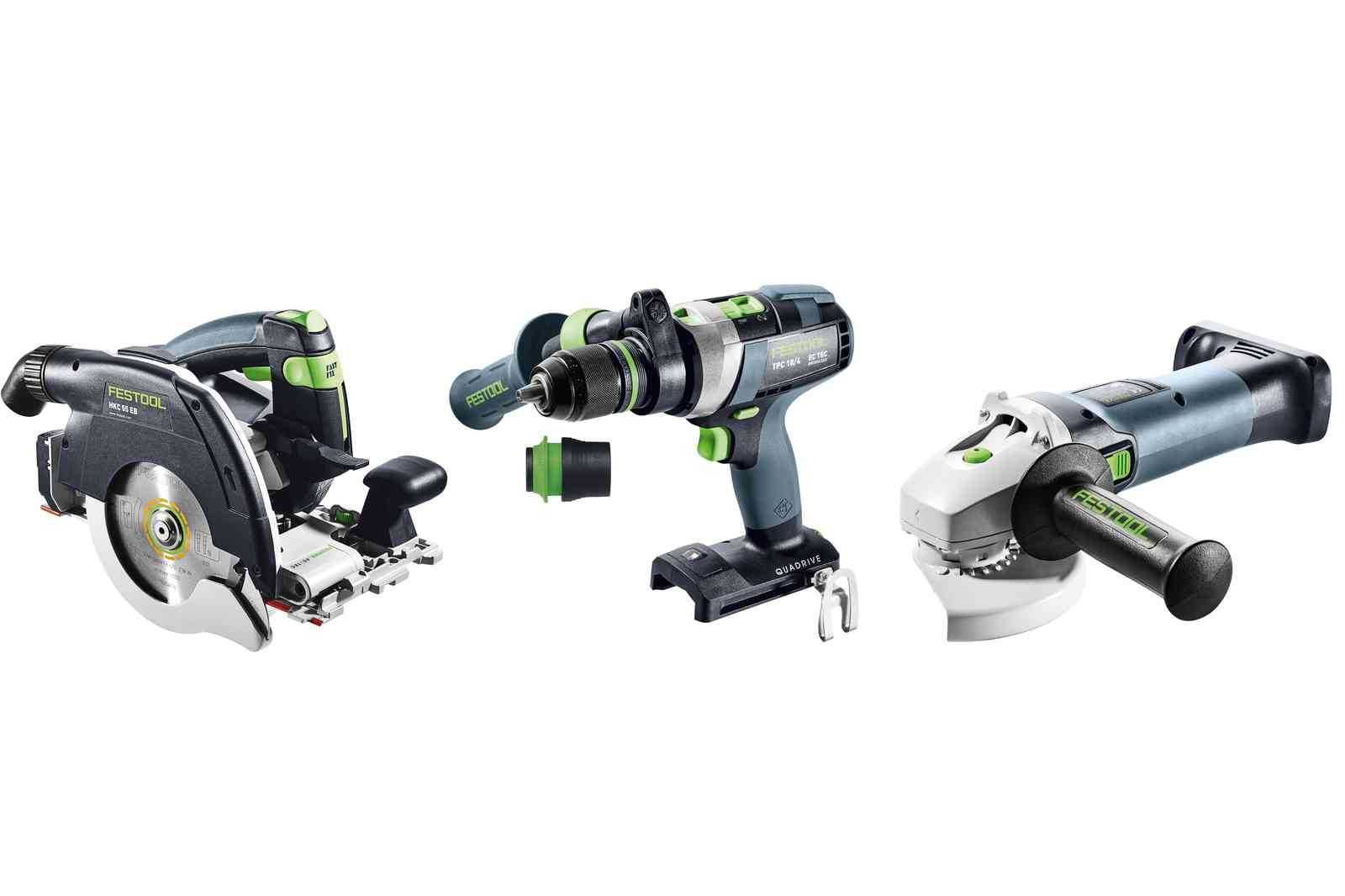 FESTOOL Zestaw - HKC 55, AGC 18, TPC 18 nr 578025, Raty 0% F-VAT