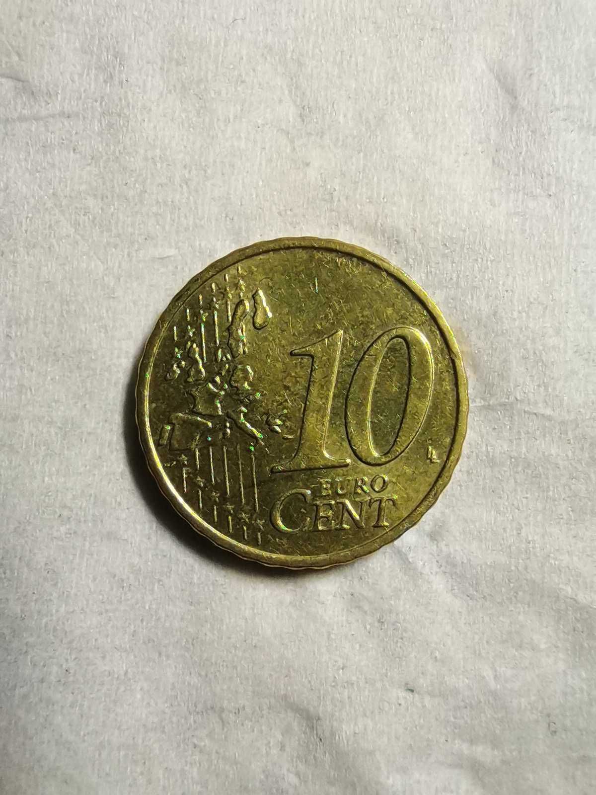 REPUBLIKA IRLANDII, 10 Euro Cent, 2003, Sandyford