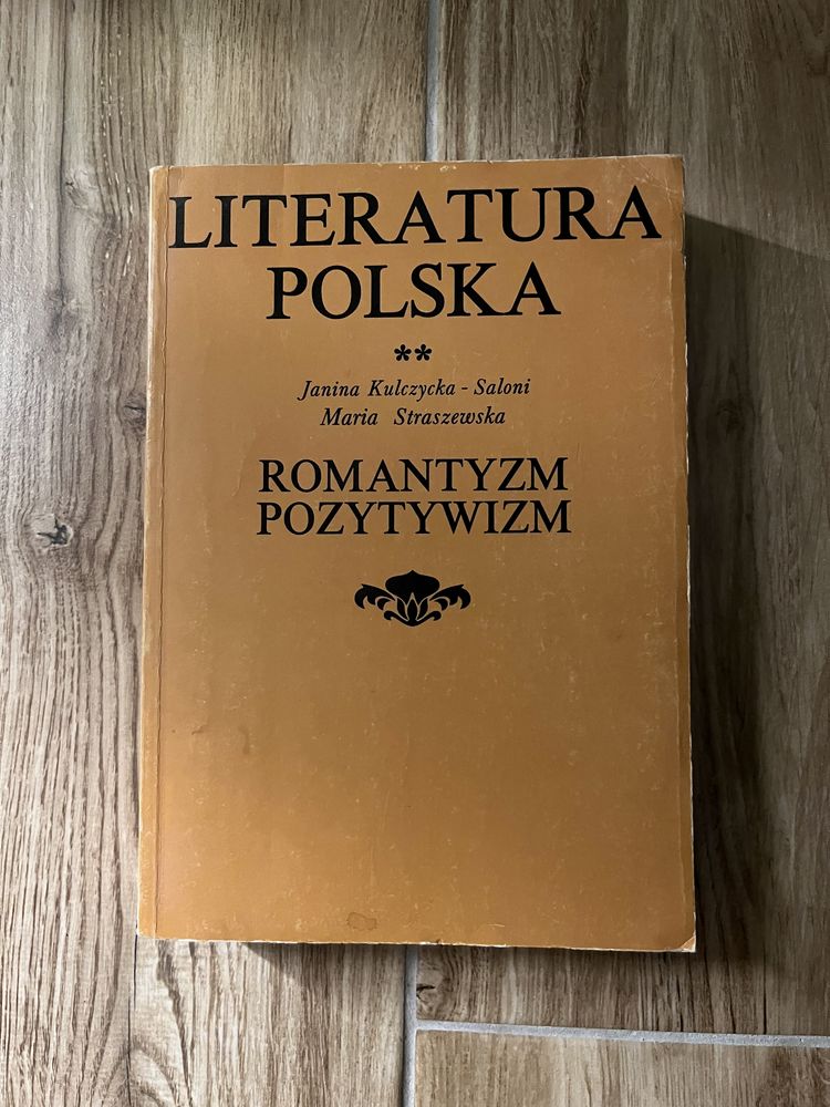 Janina Kulczycka-Saloni, Maria Straszewska - Romantyzm, pozytywizm