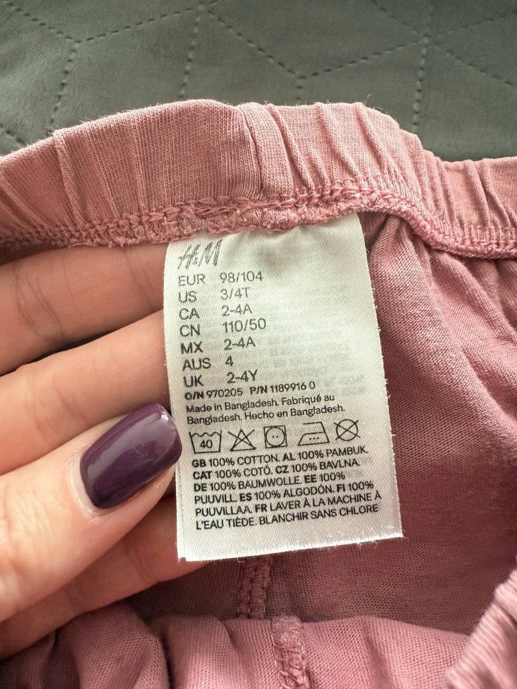 Піжама H&M, піжама сорочка