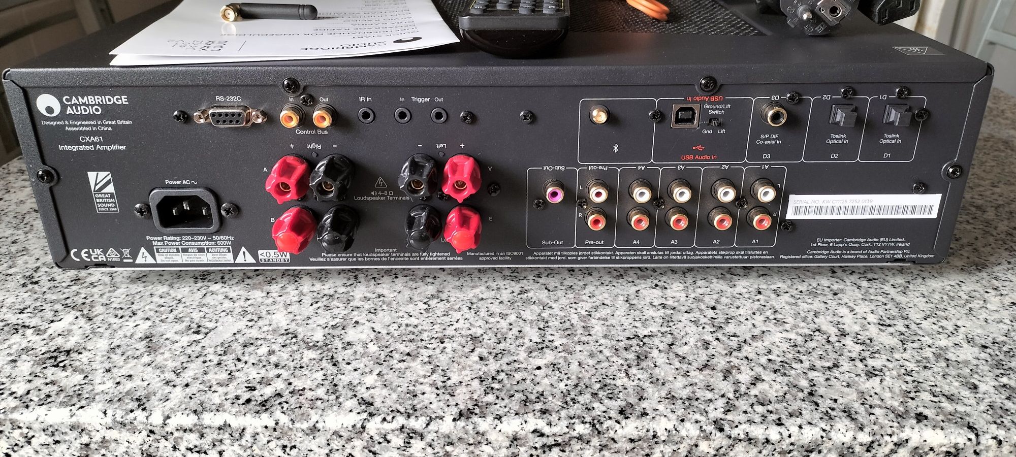 Amplificador Cambridge cxa 61