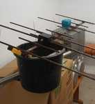 Yagi DK7ZB 13el 5+8 dwupasmowa antena kierunkowa 2m 70cm dual band N