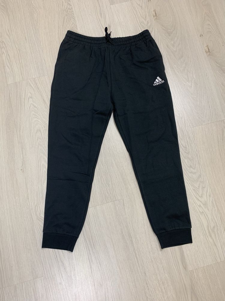 Чоловічі штани Adidas нові оригінал чорні на флісі з бірками