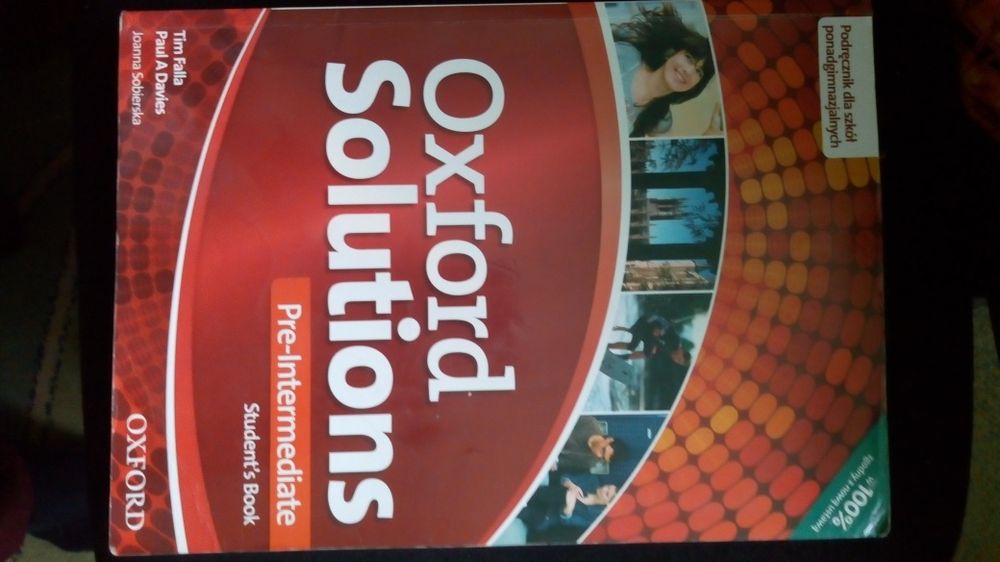 Oxford Solutions Pre-Intermediate Podręcznik Paul
