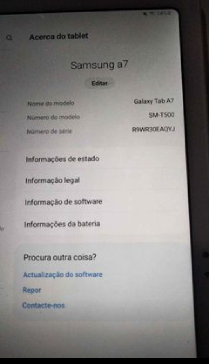 Tablet Galaxy tab a7