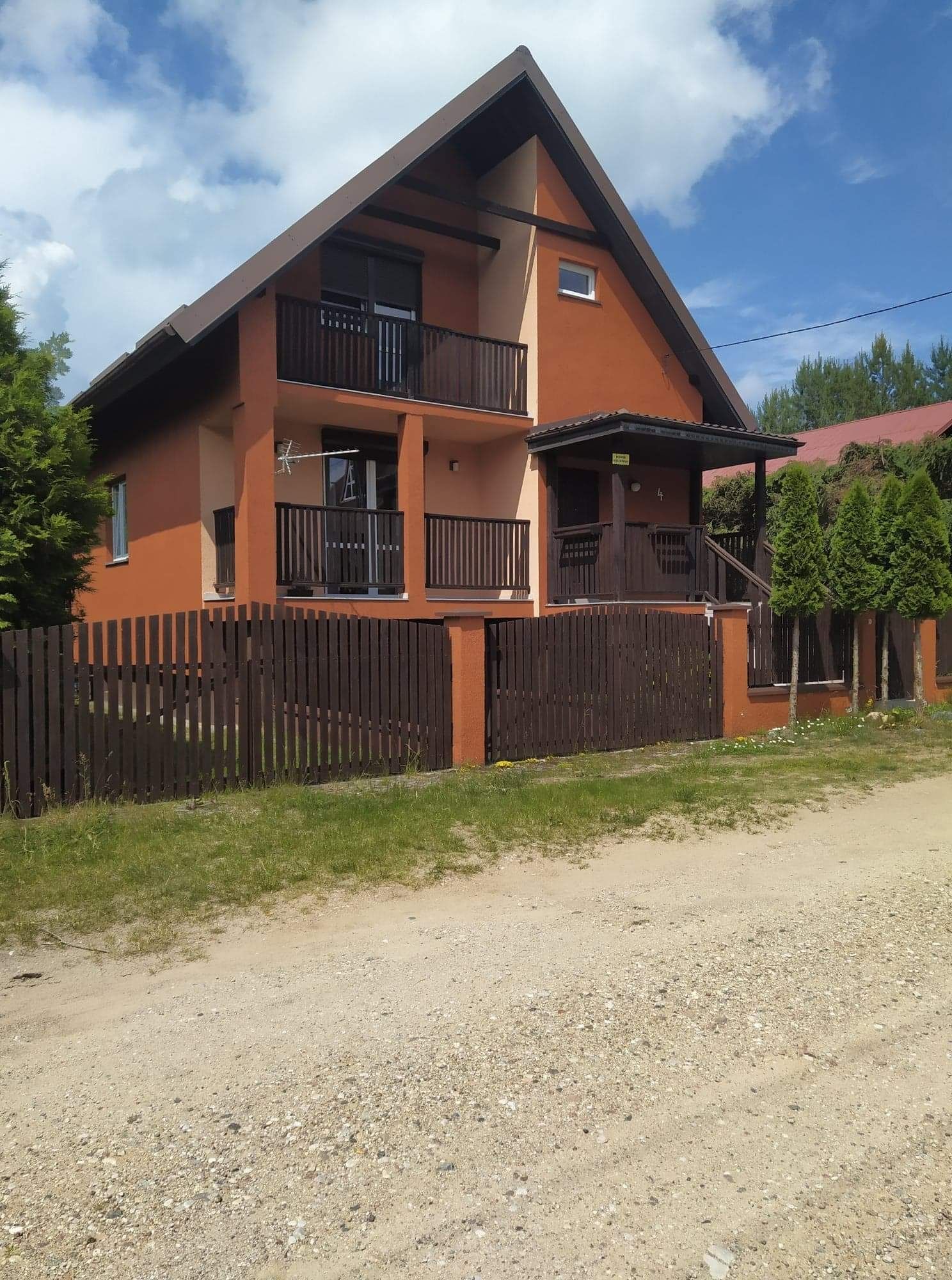 Dom letniskowy Wilkasy Zalesie nad jeziorem Tajty / Mazury