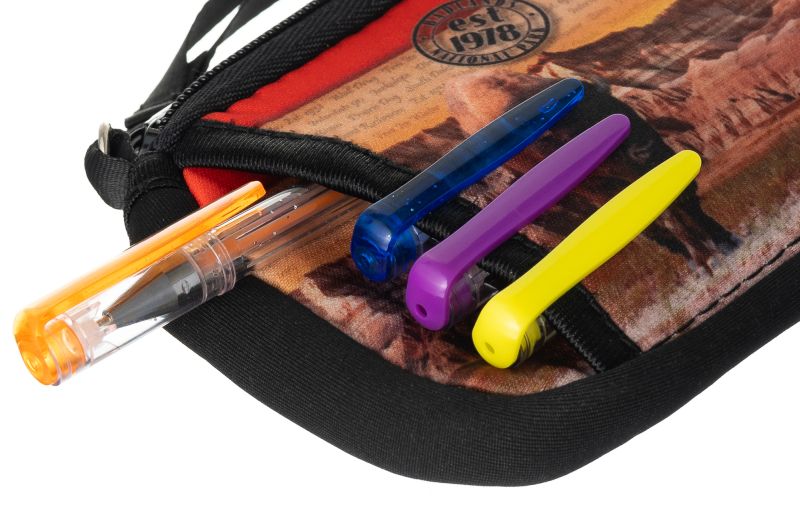 etui kolorowe-piórnik/portmonetka dla dzieci - loren