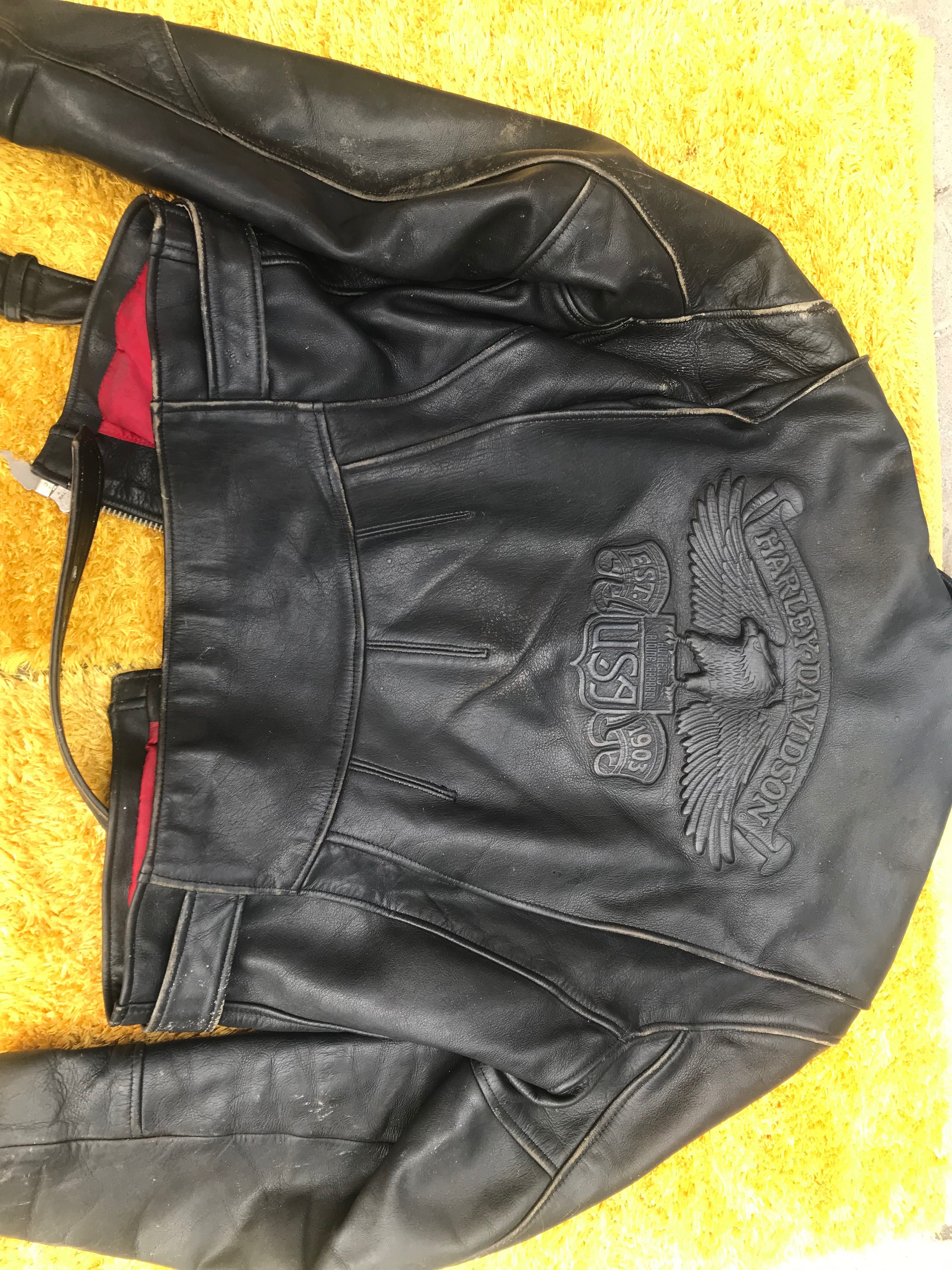 Blusão Harley davindson de 1991 especial para colecionadores,