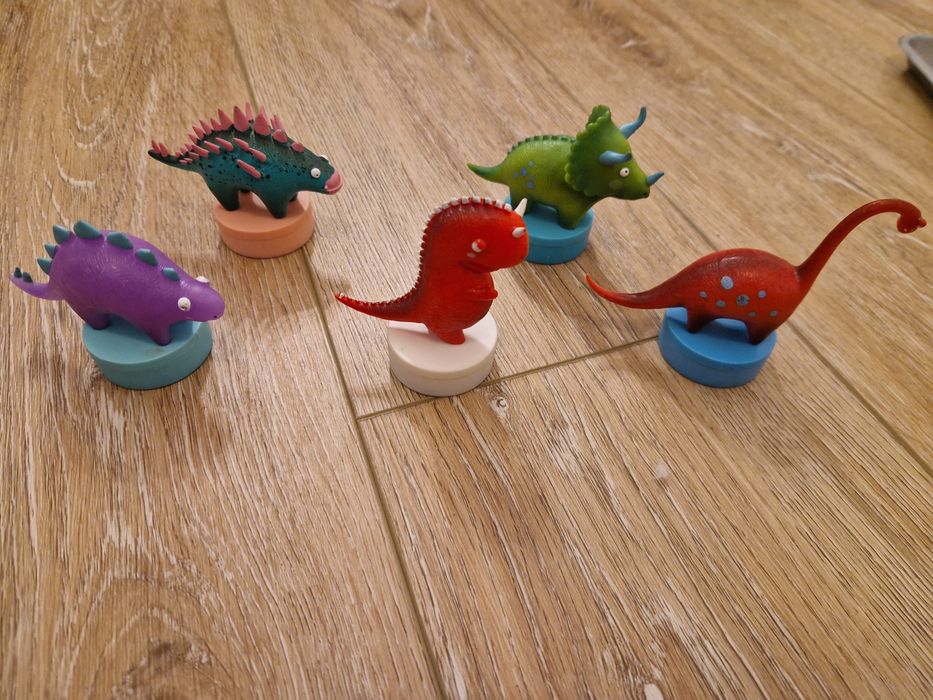 Pieczątki dinozaury