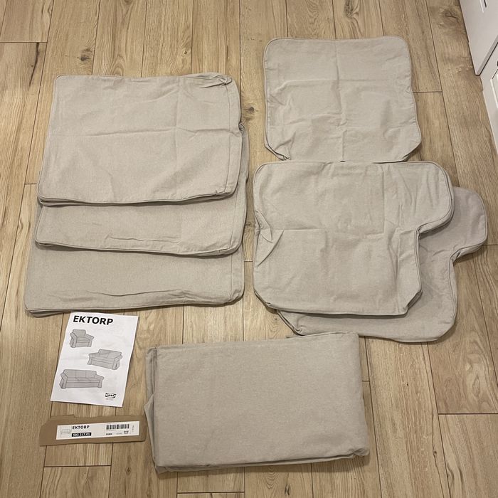 Nowy oryginalny pokrowiec na 3 osobową sofę Ektorp Ikea