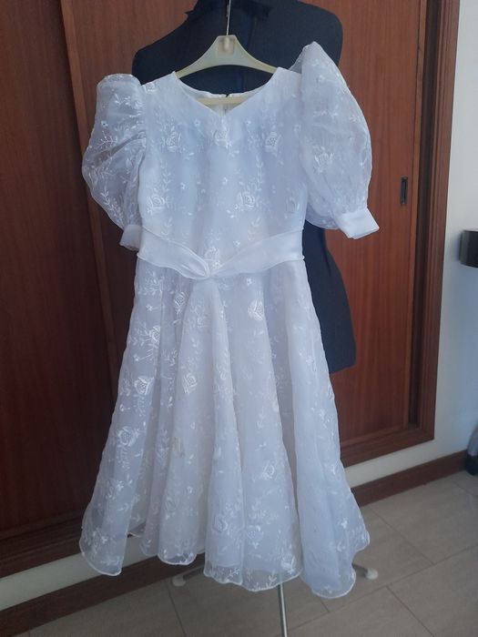 Vestido menina cerimonia novo