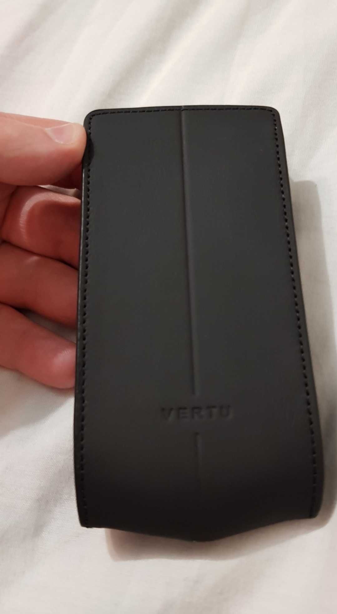 Чехол Vertu Ti, верту, кейс vertu, box верту, Италия, кожа, signature