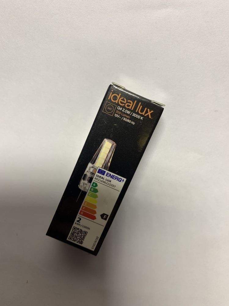 Лампа світлодіодна Ideal Lux 266282 G4 2.0w 3000k Нова