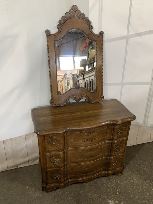 Комод дуб, тумба, креденс, масив, дзеркало