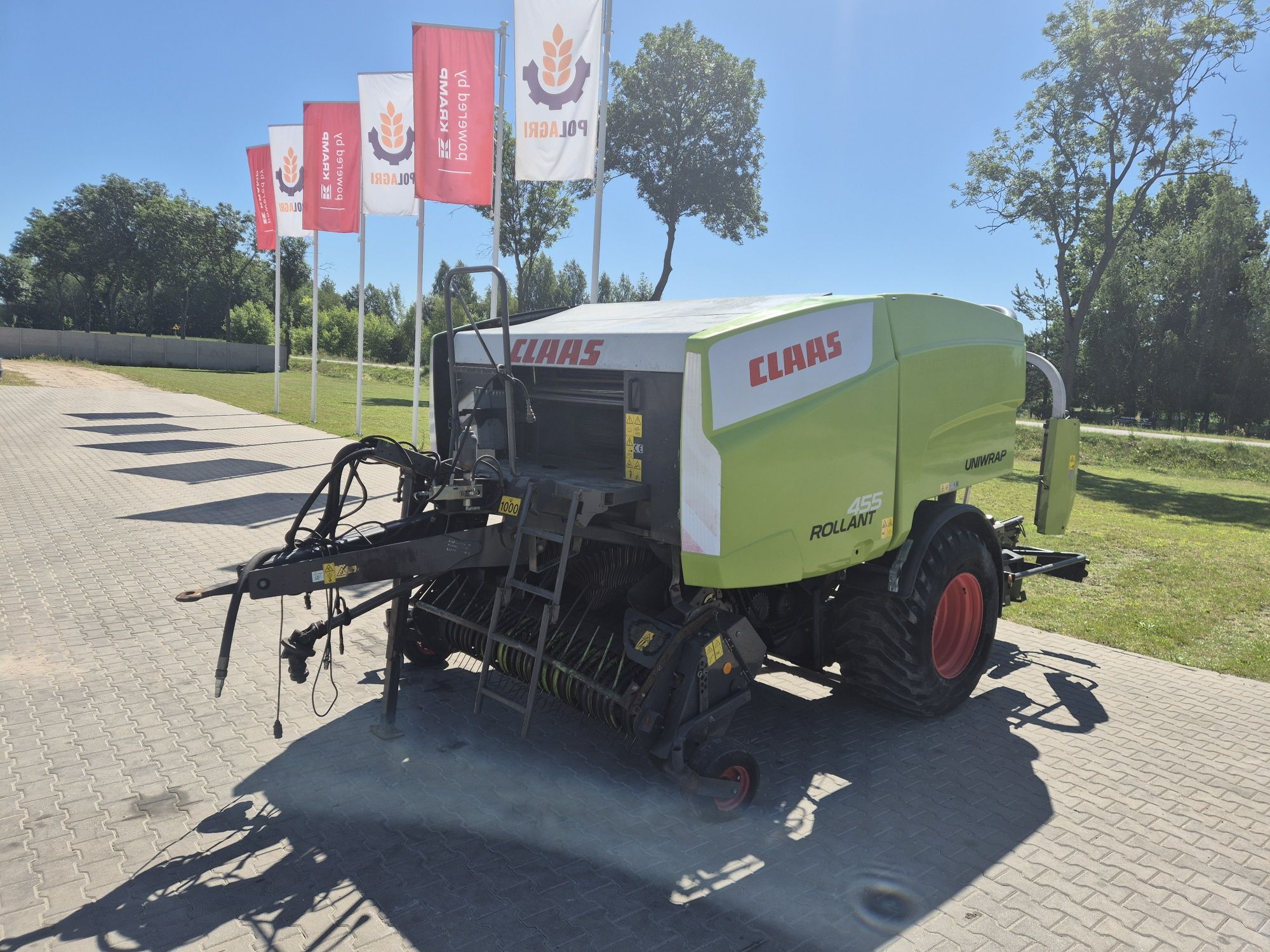 Prasa, praso owijarka Claas Rollant 455 rok 2010 , krone , mchale