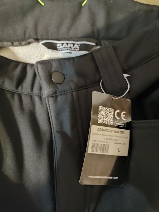 Zimowe spodnie robocze Sara workwear L