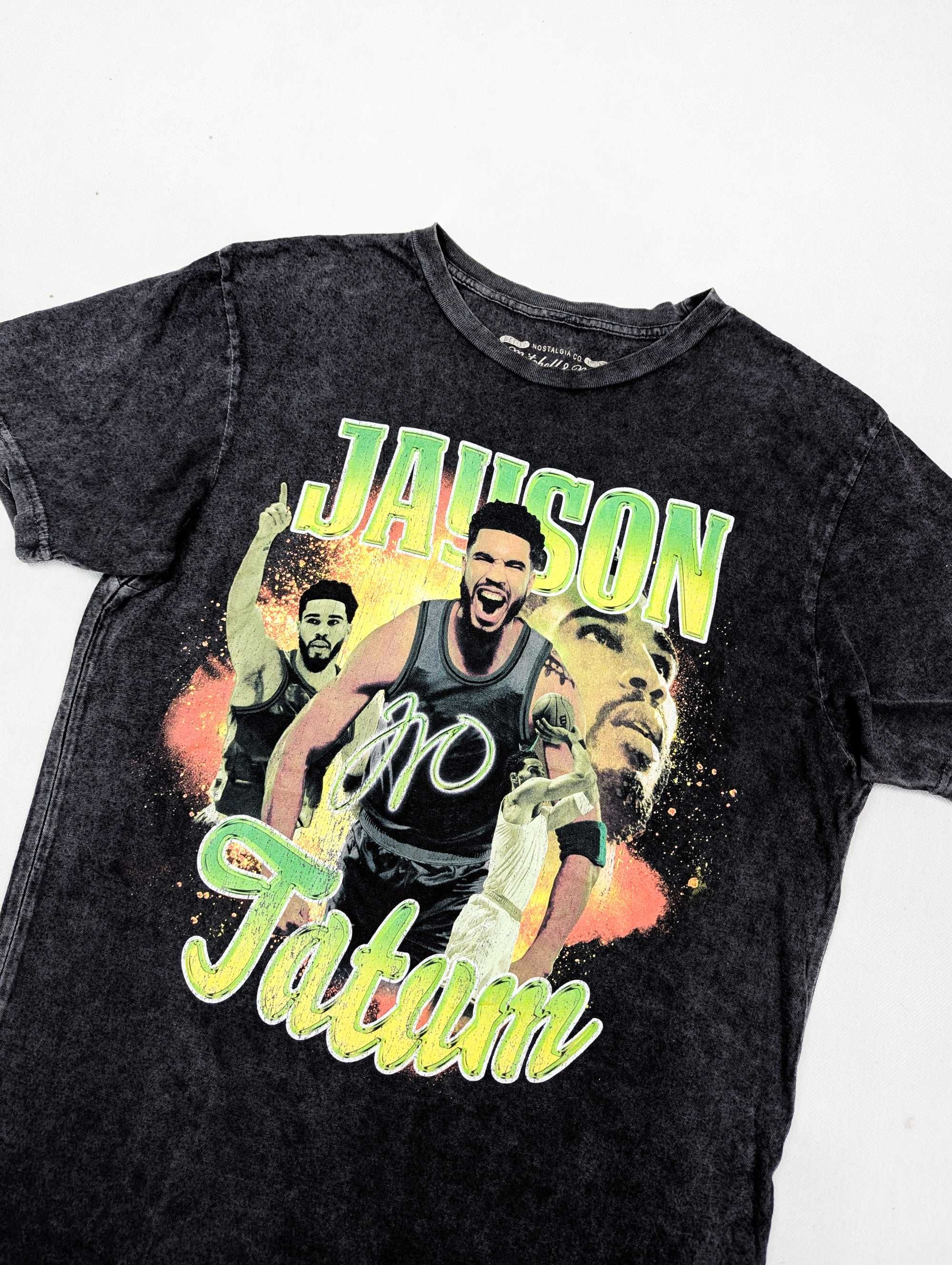 Mitchell & Ness Jason szara koszulka t-shirt M logo