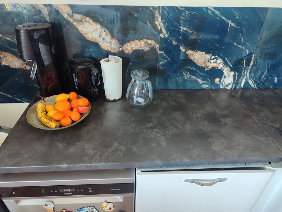 Kuchnia biała z zlewem