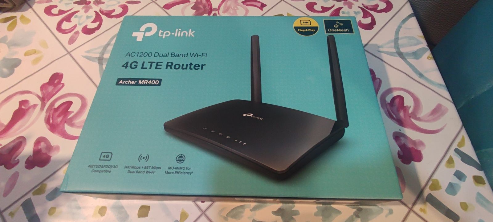 Router 4G 2.4 e 5GHz tp-link