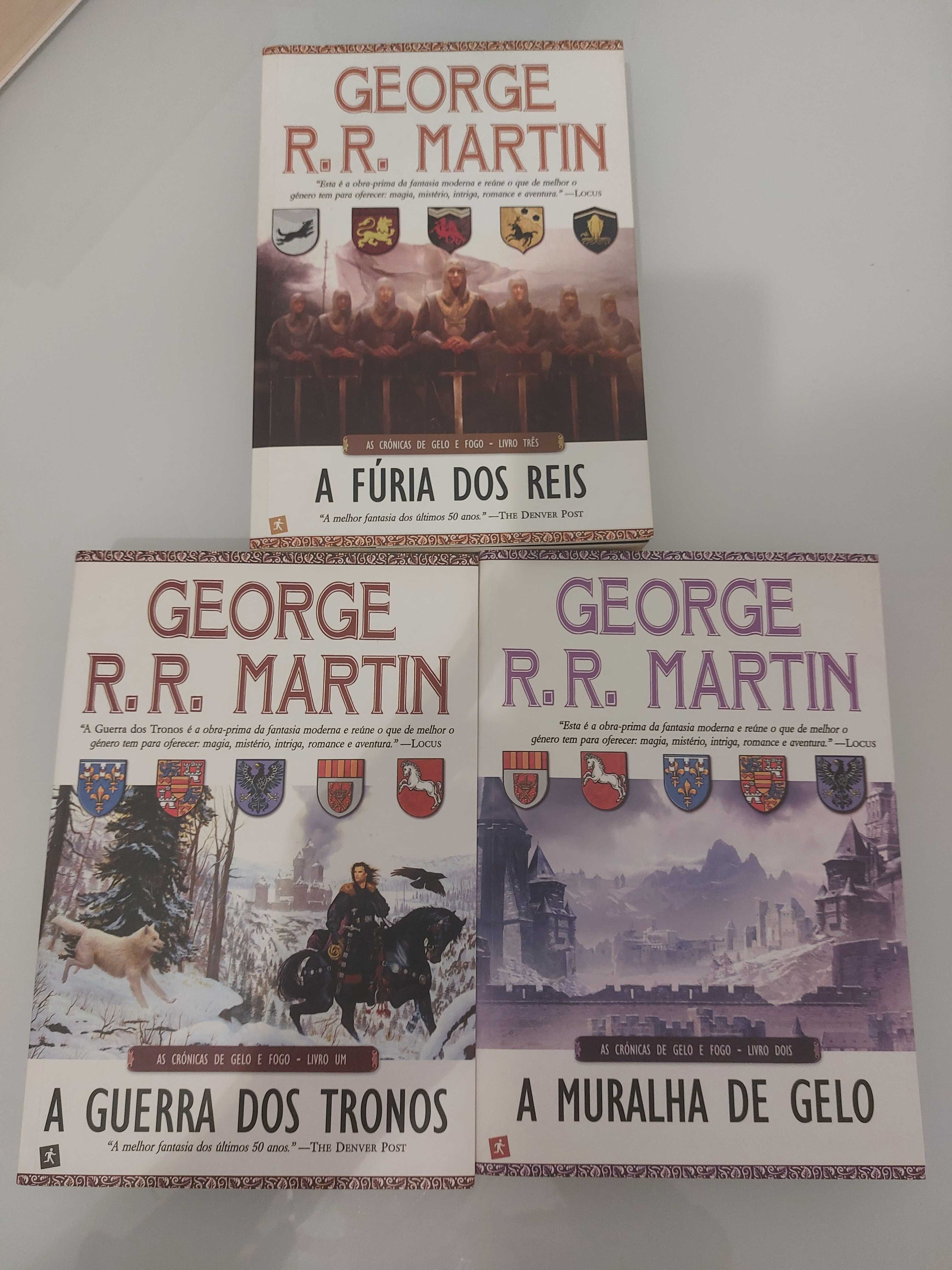 A Guerra dos Tronos (volume 4, 5, 6 e 7) - George R. R. Martin