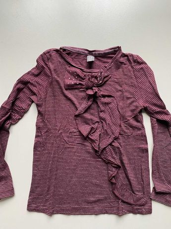 Bluzka koszulka longsleeve ZARA 7-8 lat