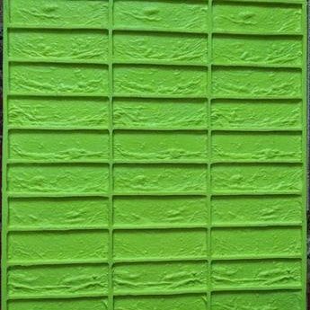 Силиконовая-полиуретановая форма для гипсового кирпича, плитки,панелей