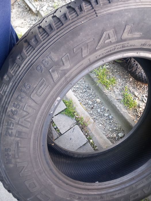 4x Opony Używane Całoroczne 215/65R16 Continental