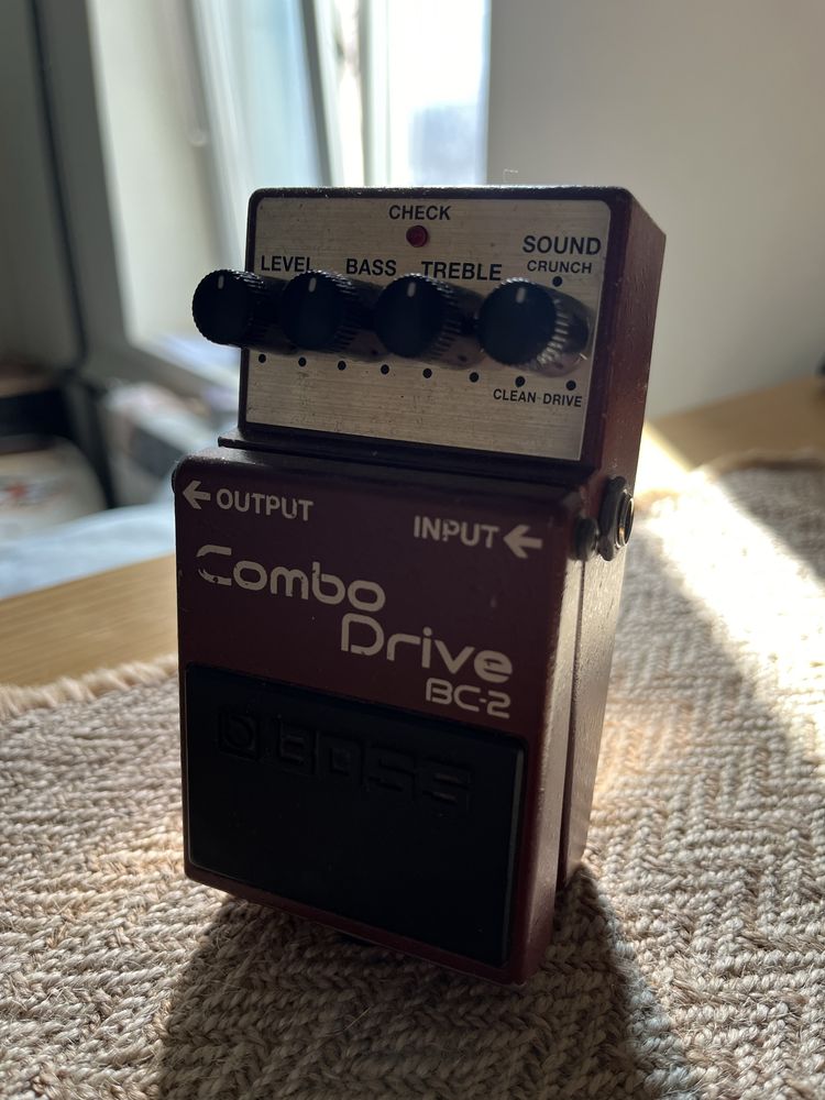 Boss BC-2 Combo Drive distortion overdrive crunch