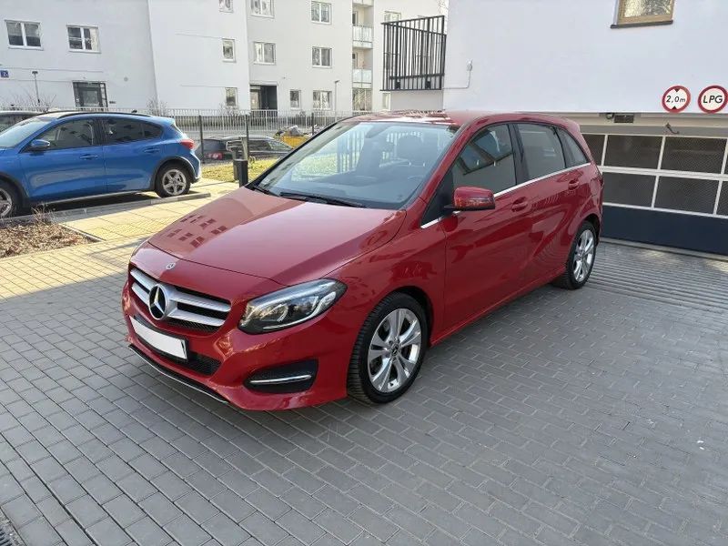 Mercedes-Benz Klasa B 220 4matic, Bezwypadkowy, Salon Polska, Automat, Kamera, Navi, 184km!