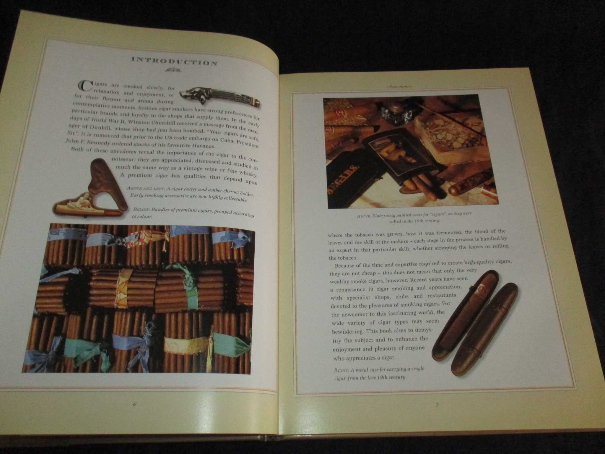 Livro The Ultimate Cigar Encyclopedia Julian Holland