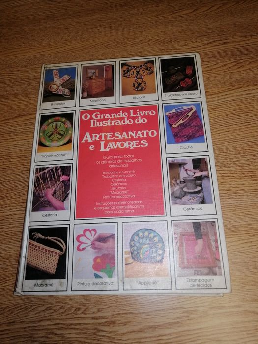 O grande livro Ilustrado artesanato e lavores