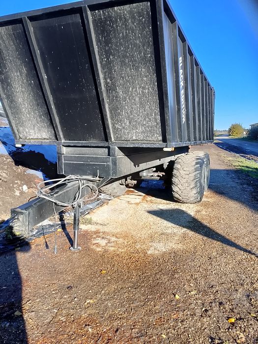 Przyczepa tandem skorupowa wywrotka