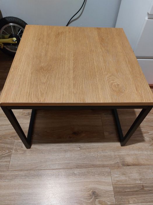 Stolik kawowy loft styl industrialny 53x53x40