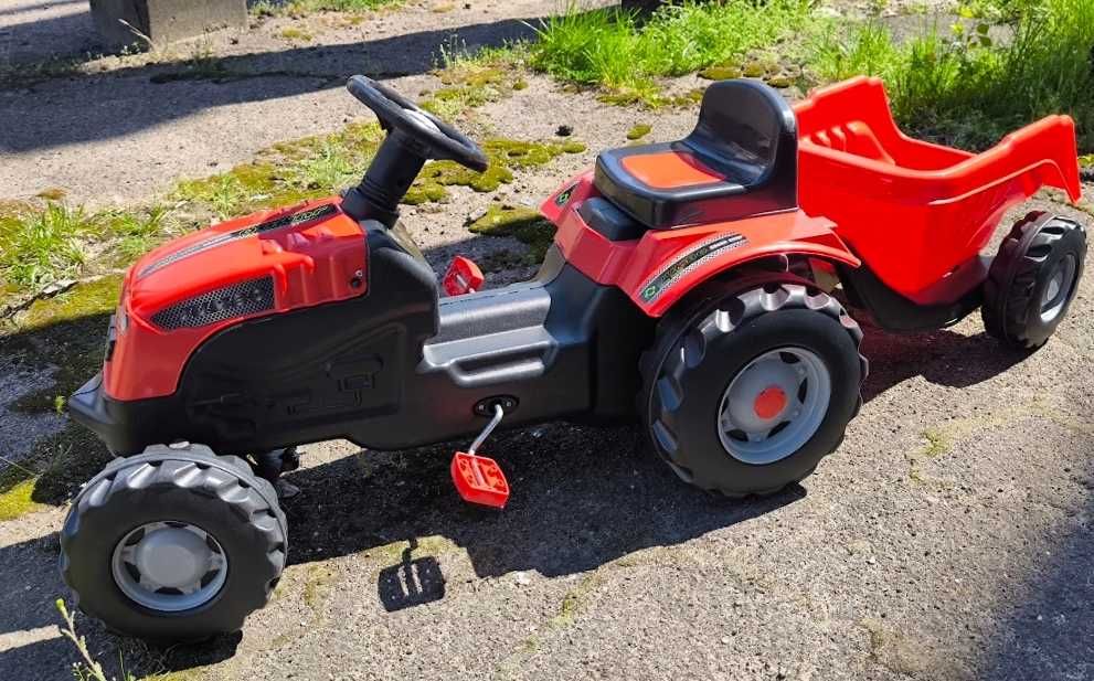 Дитячий велосипед веломобіль трактор з причепом Jumbo Туреччина